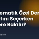 Matematik Özel Ders Fiyatını Seçerken Nelere Bakılır?