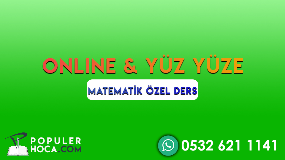 Matematik Özel Ders Aladağ