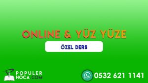Matematik Özel Ders Akören 