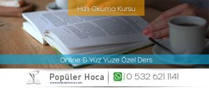 Hızlı Okuma Kursu Güdül