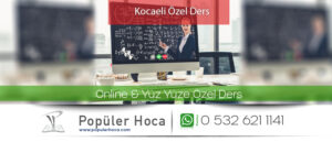İzmit Matematik Özel Ders