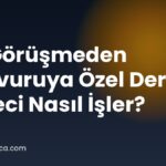 İlk Görüşmeden Başvuruya Özel Ders Süreci Nasıl İşler?